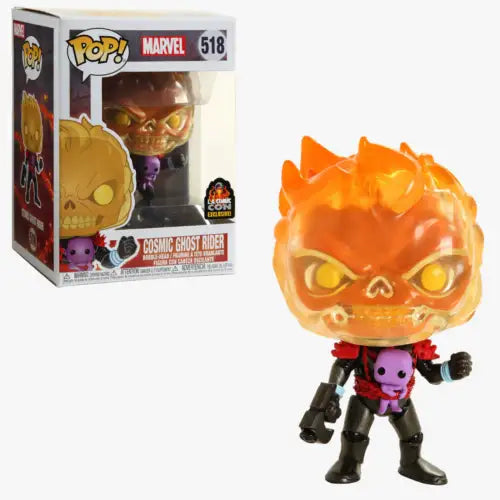 POP! Marvel #518: Cosmic Ghost Rider (L.A. Comic Con Exclusive) (Funko POP!) Figure and Box w/ Protector
