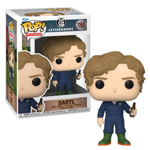 POP! Television #1163: Letterkenny - Daryl (Funko POP!) Figure and Box w/ Protector