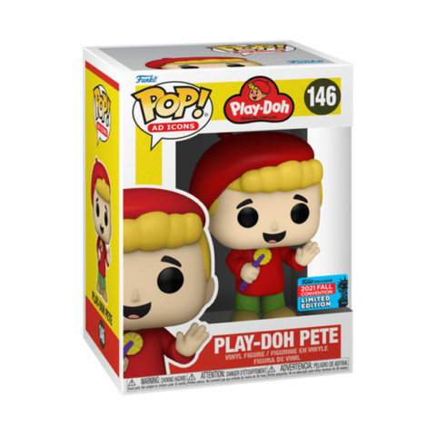 POP! Ad Icon #146: Play-Doh Pete (2021 Fall Convention Limited Edition Exclusive) (Funko POP!) Figure and Box w/ Protector