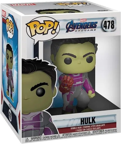 POP! Marvel #478: Avengers Endgame - Hulk (Funko POP!) Figure and Box