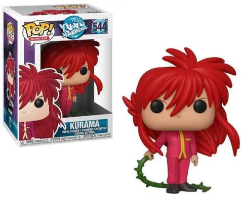 POP! Animation #544: Ghost Files Yu Yu Hakusho - Kurama (Funko POP!) Figure and Box w/ Protector