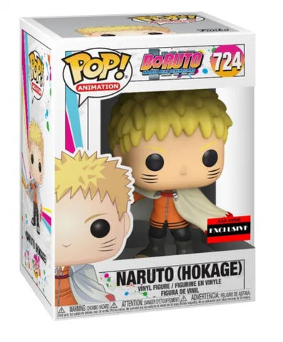 POP! Animation #724: Boruto - Naruto Next Generation - Naruto (Hokage) (AAA Anime Exclusive) (Funko POP!) Figure and Box w/ Protector