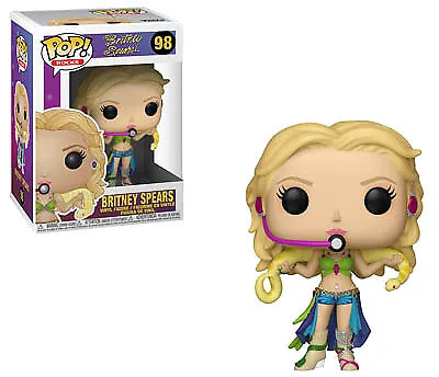 POP! Rocks #98: Britney Spears (Funko POP!) Figure and Box w/ Protector