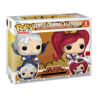 Funko POP! Animation 2 Pack: My Hero Academia - Gentle Criminal & Brava (AX Anime Expo 2022 Exclusive) (Funko POP!) Figure and Box