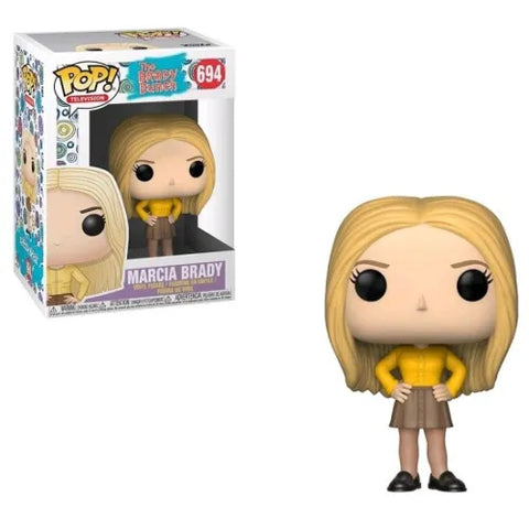 POP! Television #694: The Brady Bunch - Marcia Brady (Funko POP!) Figure and Box w/ Protector