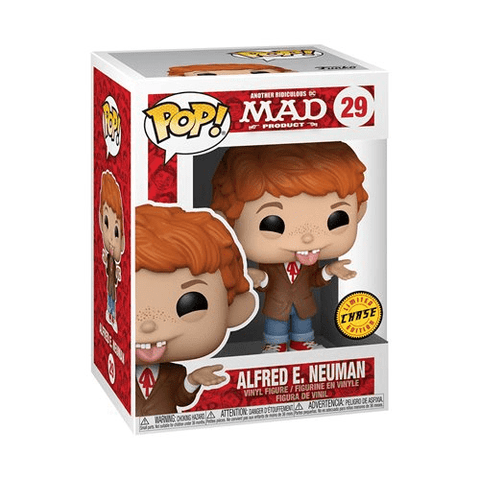 POP! MAD TV #29: Another Rediculous DC MAD Product - Alfred E. Neuman (Limited Edition Chase) (Funko POP!) Figure and Box w/ Protector