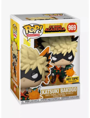 POP! Animation #969: My Hero Academia - Katsuki Bakugo (Hot Topic Exclusive) (Funko POP!) Figure and Box w/ Protector
