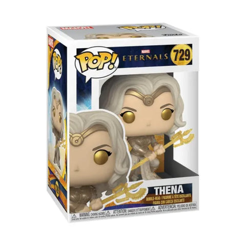 POP! Marvel #729: Eternals - Thena (Funko POP!) Figure and Box w/ Protector