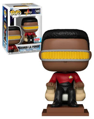 POP! Star Trek #1409: Geordi La Forge (2023 Fall Convention Limited Edition) (Funko POP!) Figure and Box w/ Protector