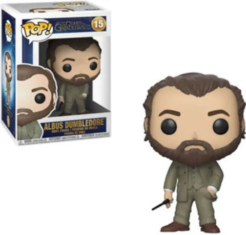 POP! Fantastic Beasts - Crimes of Grindelwald #15: Albus Dumbledore (Funko POP!) Figure and Box w/ Protector