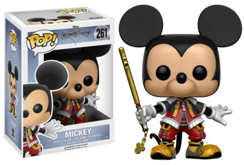POP! Disney #261: Kingdom Hearts - Mickey (Funko POP!) Figure and Box w/ Protector