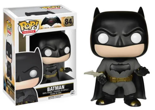 POP! Heroes #84: Batman V Superman - Batman (Funko POP!) Figure and Box w/ Protector
