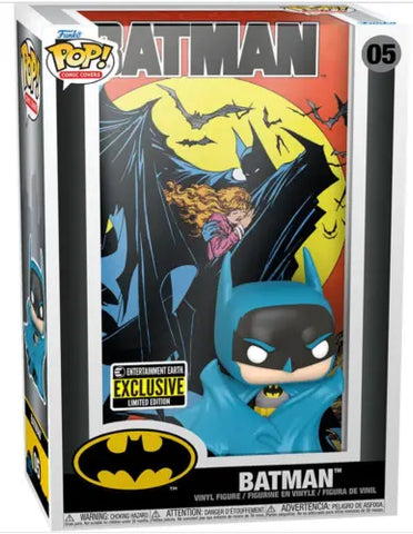 POP! Comic Covers #05: DC Batman (Entertainment Earth Exclusive Limited Edition) (Funko POP!) Figure and Hard Case in Box