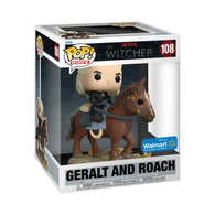 POP! Rides #108: The Witcher - Geralt and Roach (Netflix) (Walmart Exclusive) (Funko POP!) Figure and Box