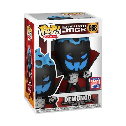 POP! Animation #988: Samurai Jack - Demongo (2021 Summer Convention Limited Edition) (Funko POP!) Figure and Box w/ Protector