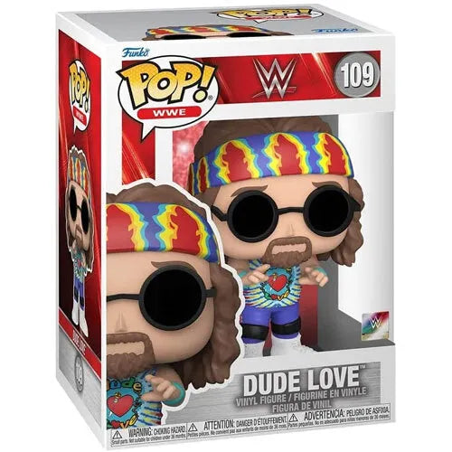 POP! WWE #109: Dude Love (Funko POP!) Figure and Box w/ Protector