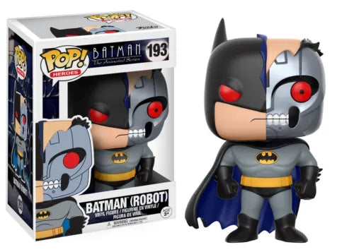 POP! Heroes #193: Batman The Animated Series - Batman (Robot) (Funko POP!) Figure and Box w/ Protector