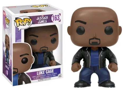 POP! Marvel #163: Jessica Jones - Luke Cage (Funko POP!) Figure and Box w/ Protector