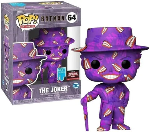 POP! Art Series #64: Batman - The Joker (Target Con 2022 Limited Edition Exclusive) (Funko POP!) Figure and Box w/ Protector
