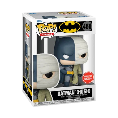 POP! Heroes #460: DC Batman (Hush) (GameStop Exclusive) (Funko POP!) Figure and Box w/ Protector