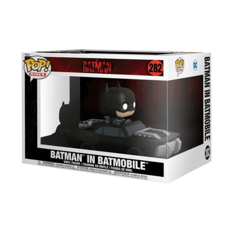 POP! Rides #282: Batman in Batmobile (Funko POP!) Figure and Box