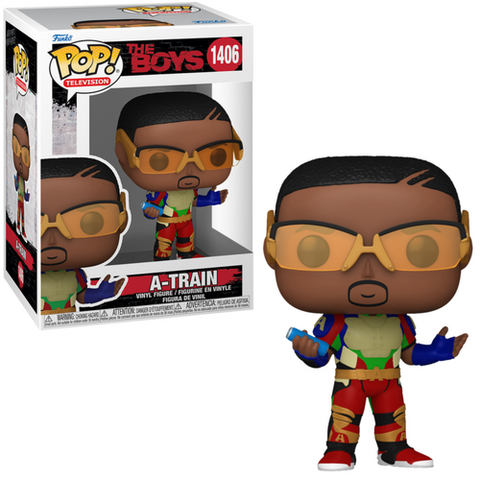 POP! Television #1406: The Boys - A-Train (Funko POP!) Figure and Box w/ Protector