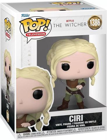 POP! Television #1386: The Witcher (Netflix) Ciri (Funko POP!) Figure and Box w/ Protector