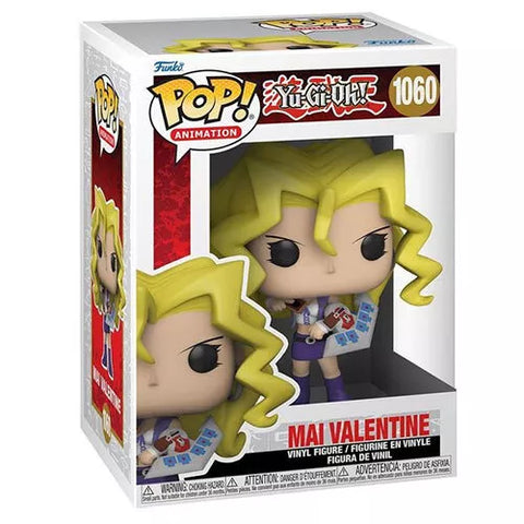 POP! Animation #1060: Yu-Gi-Oh! - Mai Valentine (25th Anniversary) (Funko POP!) Figure and Box w/ Protector