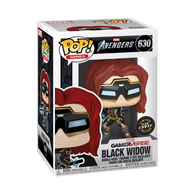 POP! Games #630: Marvel Avengers - GamerVerse Black Widow (Limited Edition Glow Chase) (Funko POP!) Figure and Box w/ Protector