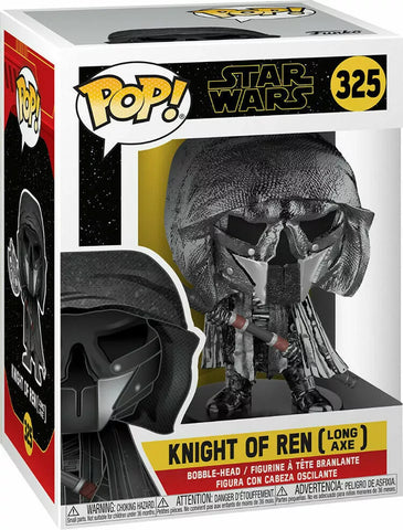 POP! Star Wars #325: Knight of Ren [Long Axe] (Funko POP!) Figure and Box w/ Protector