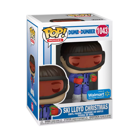 POP! Movies #1043: Dumb and Dumber - Ski Lloyd Christmas (Wal-Mart Exclusive) (Funko POP!) Figure and Box w/ Protector