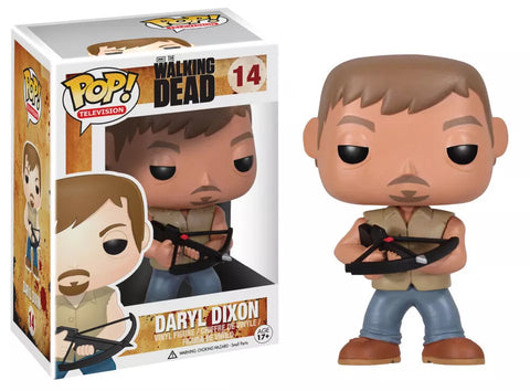 POP! Television #14: AMC The Walking Dead - Daryl Dixon (Funko POP!) Figure and Box w/ Protector