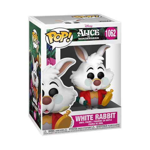 Funko POP! Disney #1062: Alice in Wonderland - White Rabbit (Funko POP!) Figure and Box w/ Protector