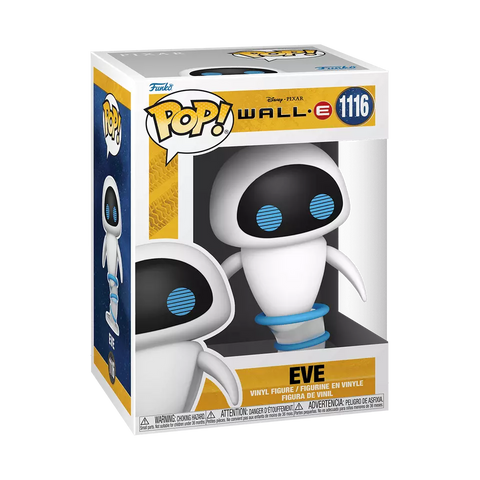 Funko POP! Disney #1116: Wall-E - Eve (Funko POP!) Figure and Box w/ Protector