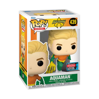 Funko POP! Heroes #439: Aquaman (2022 Fall Convention Limited) (Funko POP!) Figure and Box w/ Protector