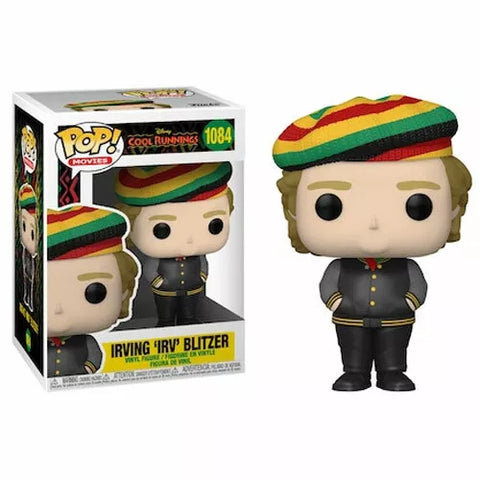 POP! Movies #1084: Disney's Cool Runnings - Irving ‘Irv’ Blitzer (Funko POP!) Figure and Box w/ Protector