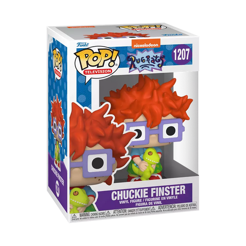 POP! Television #1207: Rugrats - Chuckie Finster (Nickelodeon) (Funko POP!) Figure and Box w/ Protector