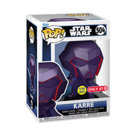 POP! Star Wars #504: Karre (Glows in the Dark) (Target Exclusive) (Funko POP!) Figure and Box w/ Protector