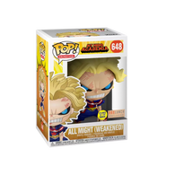 POP! Animation #1149: My Hero Academia - All Might - Weakened (Box Lunch Exclusive) (Glows in the Dark) (Funko POP!) Figure and Box w/ Protector