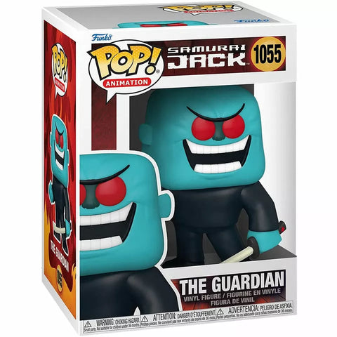 POP! Animation #1055: Samurai Jack - The Guardian (Funko POP!) Figure and Box w/ Protector