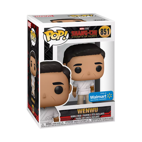 POP! Marvel Studios #851: Shang-Chi and The Legend of the Ten Rings - Wenwu (Wal-Mart Exclusive) (Funko POP!) Figure and Box w/ Protector