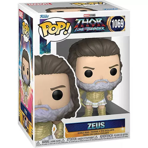 POP! Marvel Studios #1069: Thor Love and Thunder - Zeus (Funko POP!) Figure and Box w/ Protector