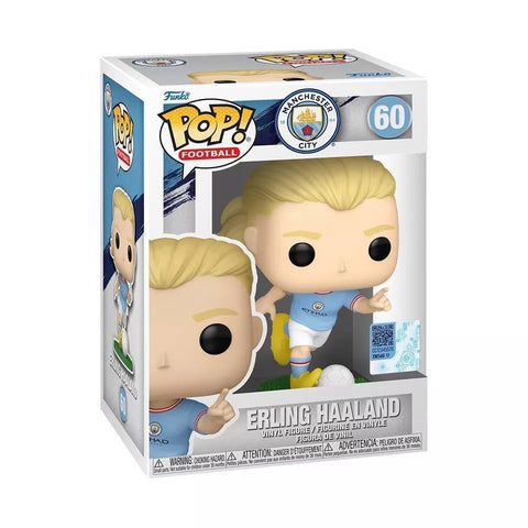 POP! Football #60: Manchester City - Erling Haaland (Funko POP!) Figure and Box w/ Protector