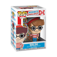 POP! Books #24: Where's Waldo - Waldo (Funko POP!) Figure and Box w/ Protector