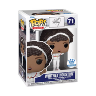 POP! Icons #71: Whitney Houston (Funko.com Exclusive) (Funko POP!) Figure and Box w/ Protector