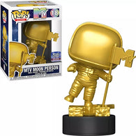 POP! Icons #18: MTV Moon Person (Funko Hollywood Exclusive Limited Edition) (Funko POP!) Figure and Box w/ Protector