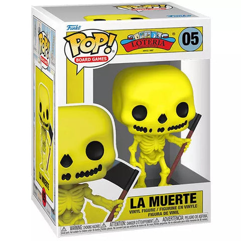 POP! Board Games #05: Loteria Don Clemente - La Muerte (Funko POP!) Figure and Box w/ Protector