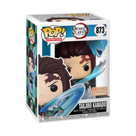 POP! Animation #873: Demon Slayer - Kimetsu no Yaiba - Tanjiro Kamado (Glows in the Dark) (Box Lunch Exclusive) (Funko POP!) Figure and Box w/ Protector