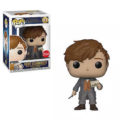 POP! Fantastic The Crimes of Grindelwald #27: Newt Scamander (Michael's Exclusive) (Funko POP!) Figure and Box w/ Protector