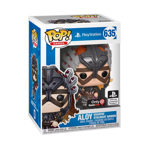 POP! Games #635: Playstation - Alloy [Shadow Stalwart Armor] (GameStop Exclusive) (Funko POP!) Figure and Box w/ Protector